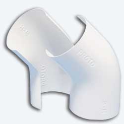 2-PIECE H-45° ELBOW 2-PIECE H-45° ELBOW